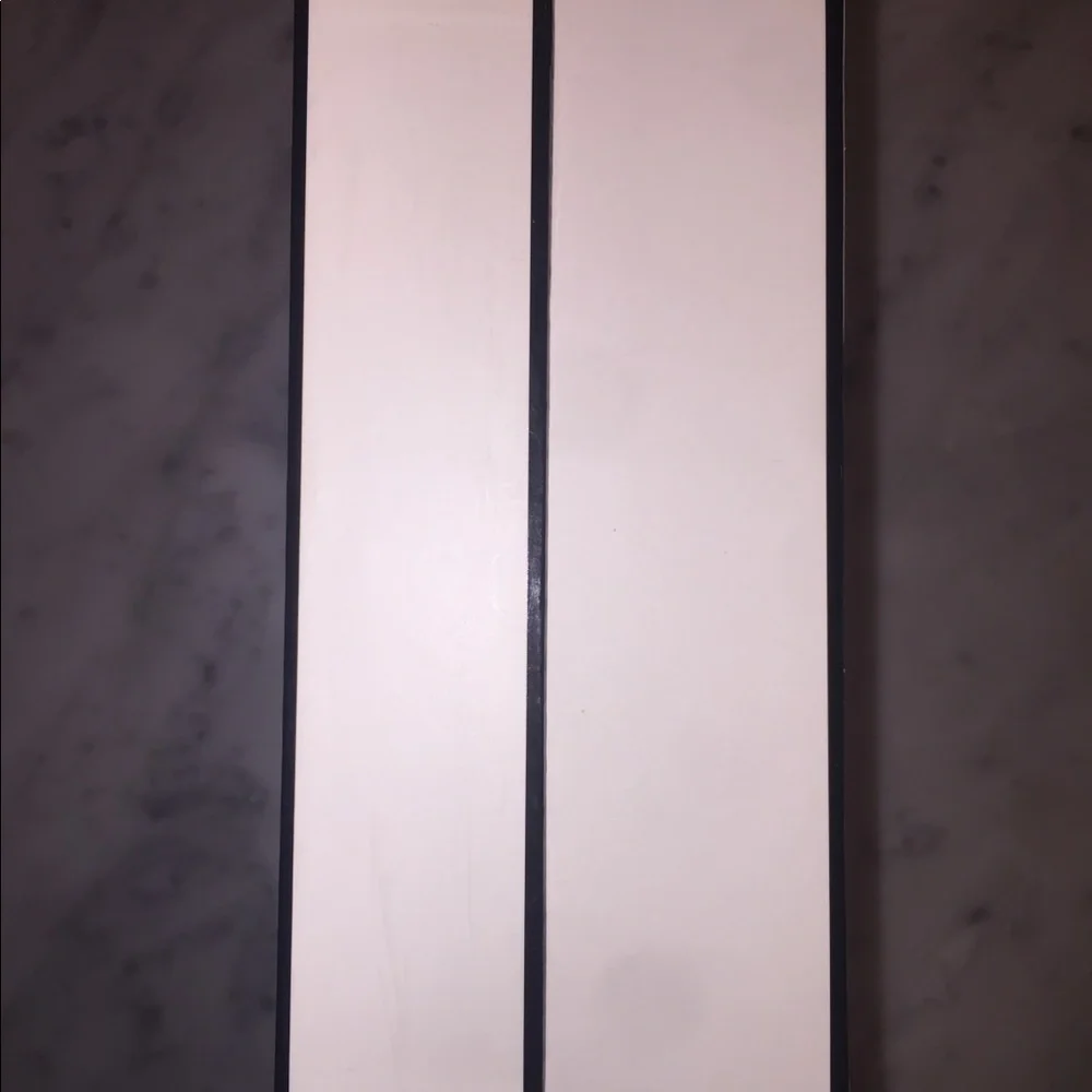 CHANEL gift box 8” square. Authentic white retail box